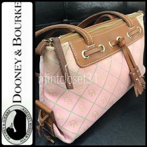 Dooney & Bourke Leather Trim Bag